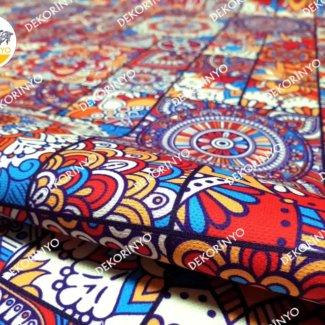 Etnik Patchwork Kumaş