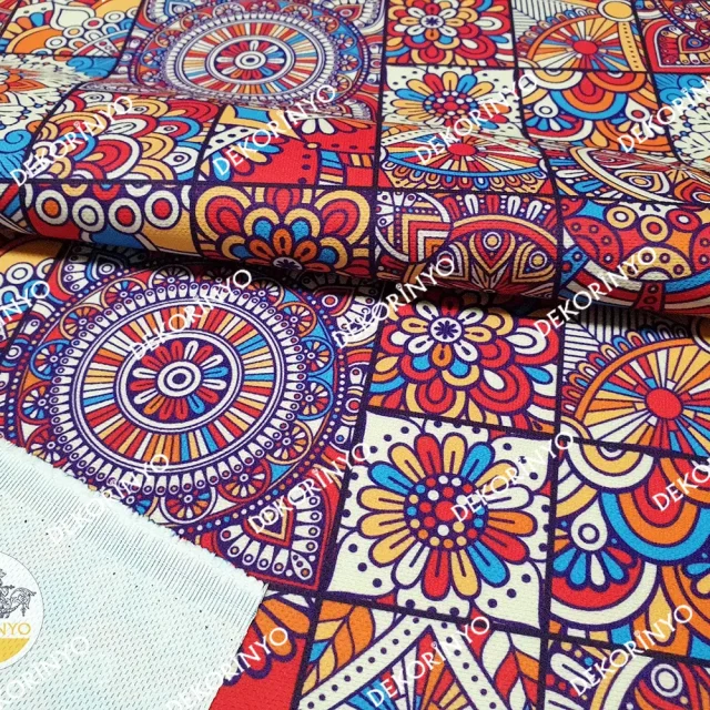 Etnik Patchwork Kumaş