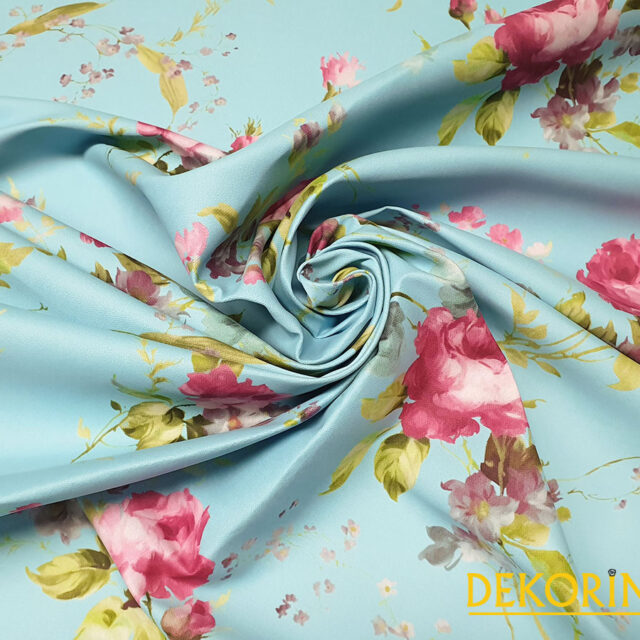 Vintage Çiçekli Kumaş