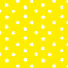 Sarı Küçük Sevimli Yıldızlar Kumaş