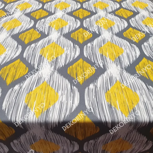 ikat Desenli Kumaş