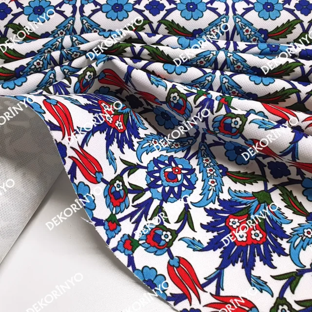 Çini Desen Kumaş