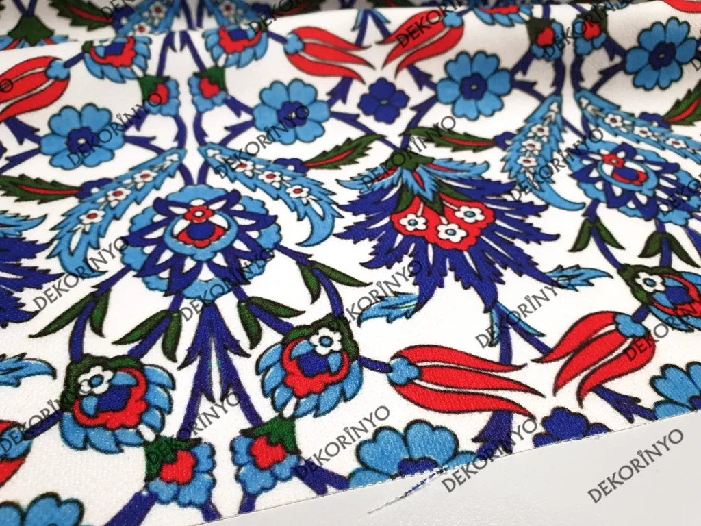 Çini Desen Kumaş
