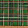Yeşil Ekose Kumaş