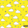 Sarı Bulutlu Kumaş