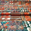Osmanlı Kilim Desenli Kumaş