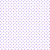 Beyaz Zemin Lila Puantiyeli Kumaş