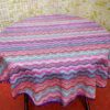 Retro Zigzag Masa Örtüsü