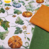 Bal Kabağı Desenli Kumaş