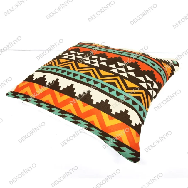 Aztek Desenli Kilim Kırlent