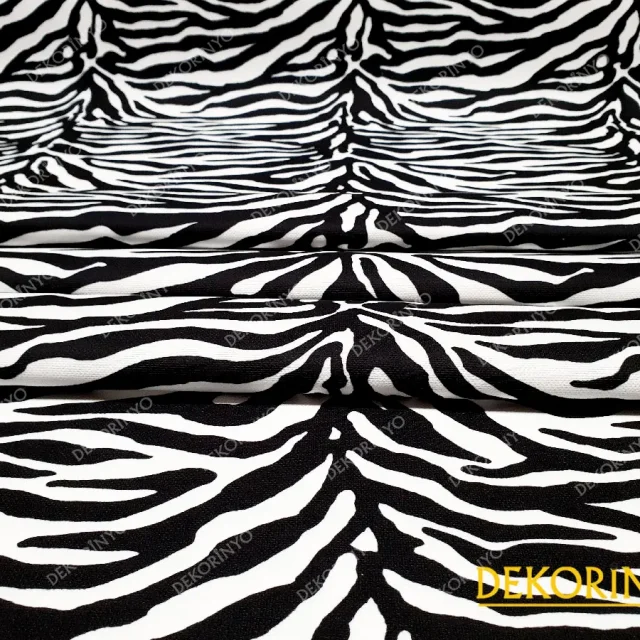 Zebra Desenli Kumaş