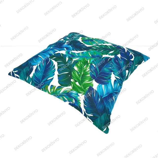 Muz Yaprağı Desenli Kırlent