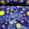 Van Gogh Yıldızlı Gece Kumaş