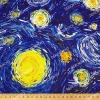 Van Gogh Yıldızlı Gece Kumaş