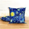 Van Gogh Yıldızlı Gece Kırlent