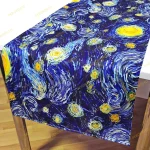 Van Gogh Yıldızlı Gece Runner