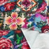 Kanaviçe Patchwork Desenli Kumaş