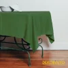 Haki Yeşil Renkli Masa Örtüsü