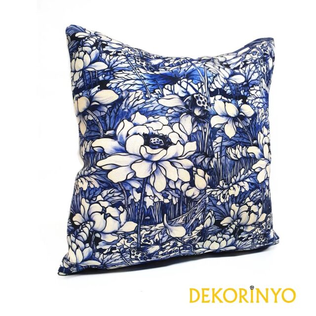 Prenses Çiçekleri Desenli Kırlent