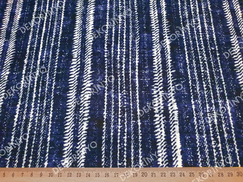 Kot Batik Desenli Döşemelik Kumaş