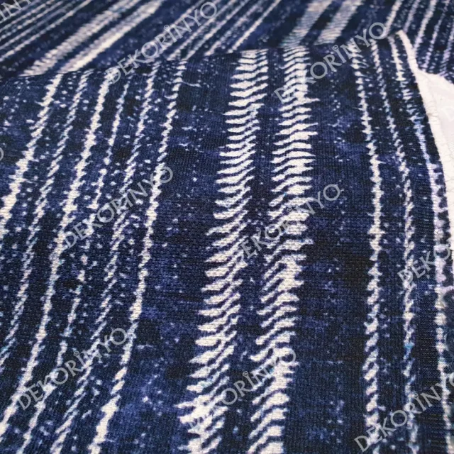 Kot Batik Desenli Döşemelik Kumaş