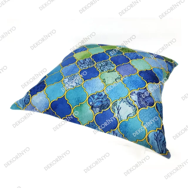 Motifli Moroccan Desenli Kırlent