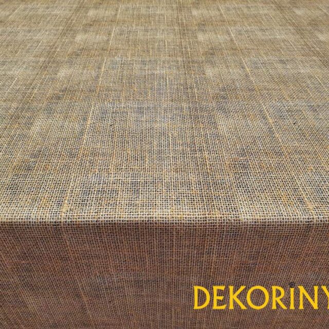 Keten Çuval Görünümlü Döşemelik Kumaş