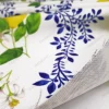 Limon Çiçeği Desenli Döşemelik Kumaş