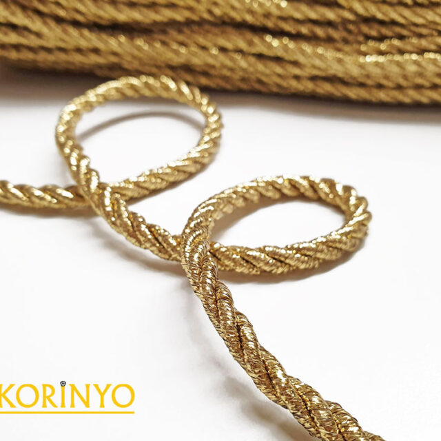 Alternative view of Simli Gold Kordon Halat ip