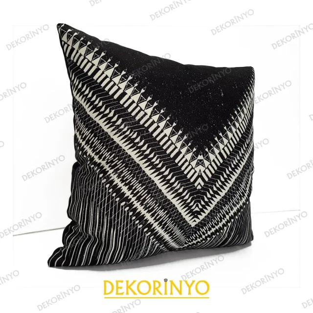 Aztek Bohemian Desenli Yastık