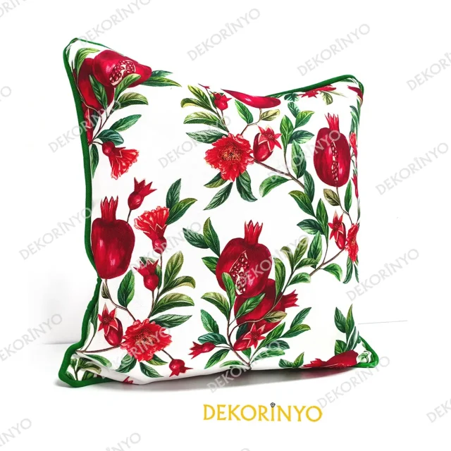 Nar Desenli Kırlent