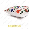Çiçekli Özbek Desenli Yastık