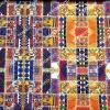 Anadolu Kilim Patchwork Desenli Döşemelik Kumaş