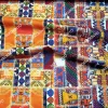 Anadolu Kilim Patchwork Desenli Döşemelik Kumaş