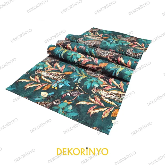 Çita ve Leopar Desenli Runner