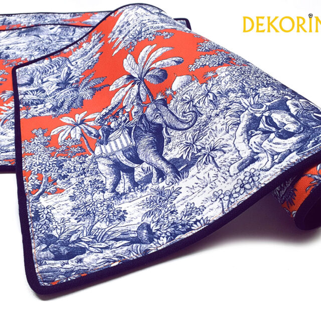 Mercan Renkli Bleu Blanc Amerikan Servisi