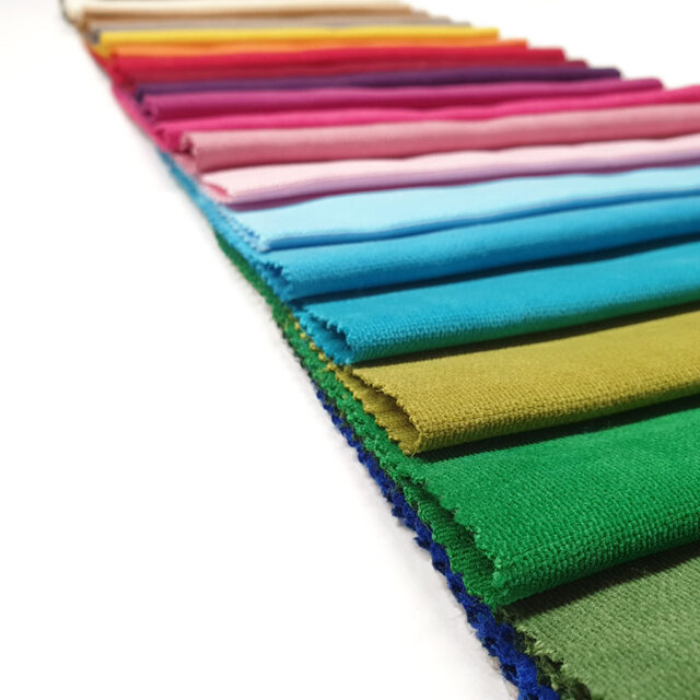 Dekorinyo Düz Renkli Döşemelik Kumaş Kartelası