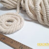 30mm Natürel Pamuk Örgü Halat ip