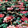 Sarmaşık Çiçekler Desenli Döşemelik Kumaş