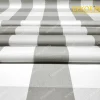 Büyük Gri Beyaz Pötikare Desenli Kumaş