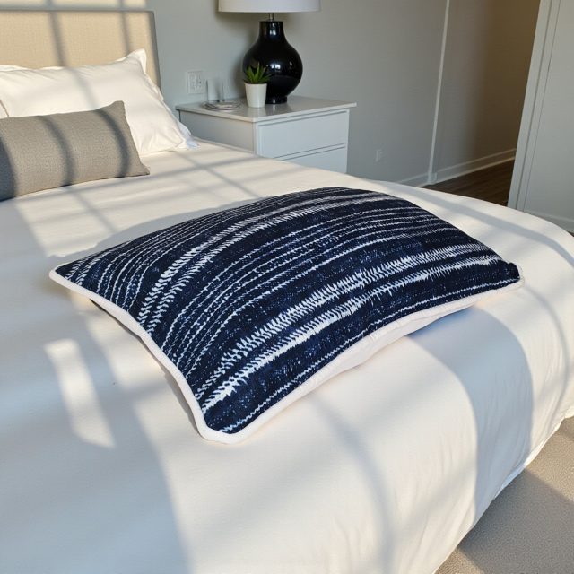 Kot Batik Desenli Dekoratif Kırlent