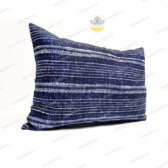 Kot Batik Desenli Dekoratif Kırlent