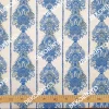 Oryantal Damask Desenli Döşemelik Kumaş