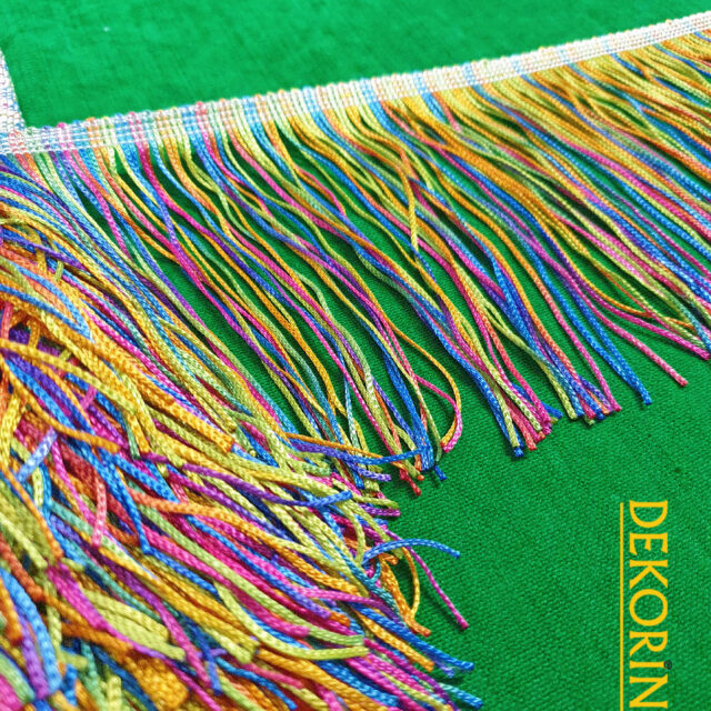 Uzun Çok Renkli Saçak Şerit