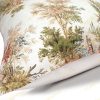 Pastel Romans Toile Kırlent