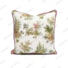 Pastel Romans Toile Kırlent