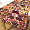 Anadolu Kilim Patchwork Desenli Runner