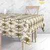 Dekoratif Palmiyeler Desenli Masa Örtüsü