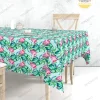 Güney Afrika Çiçeği Desenli Masa Örtüsü
