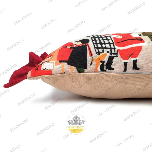 Yılbaşı Gecesi Temalı Kırlent